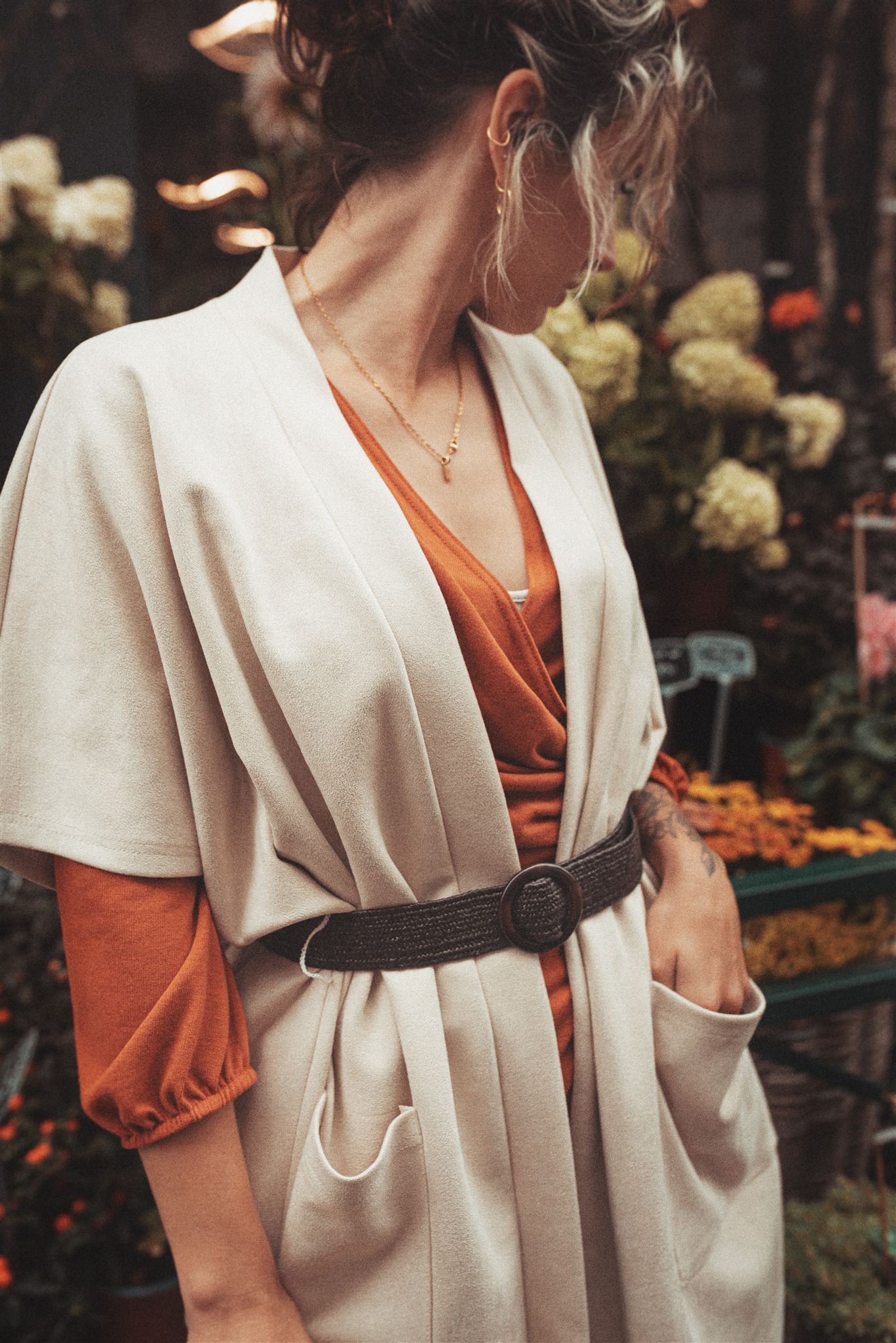 Veste longue kimono Barbara – Précommande
