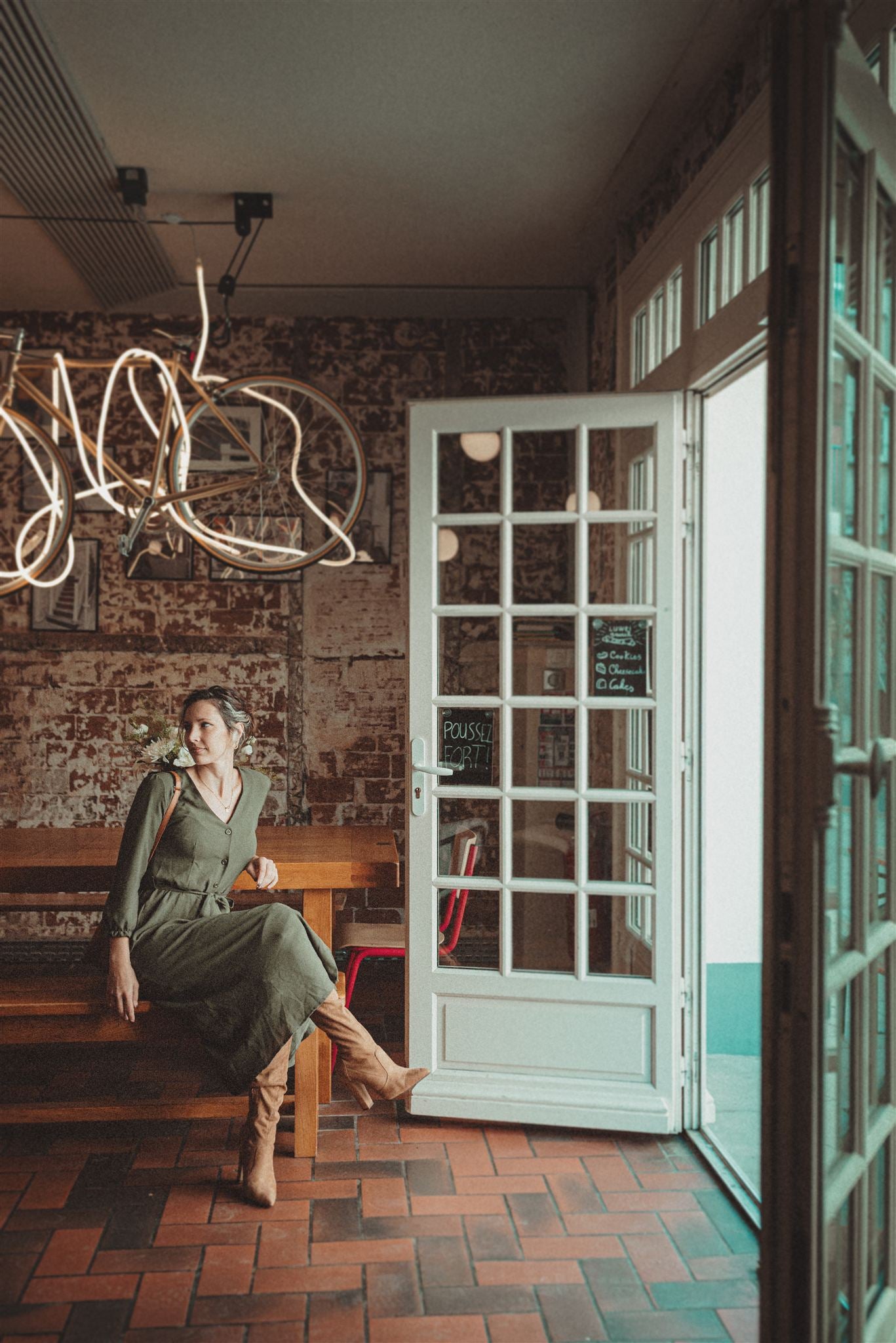 Robe Margaret - Olive