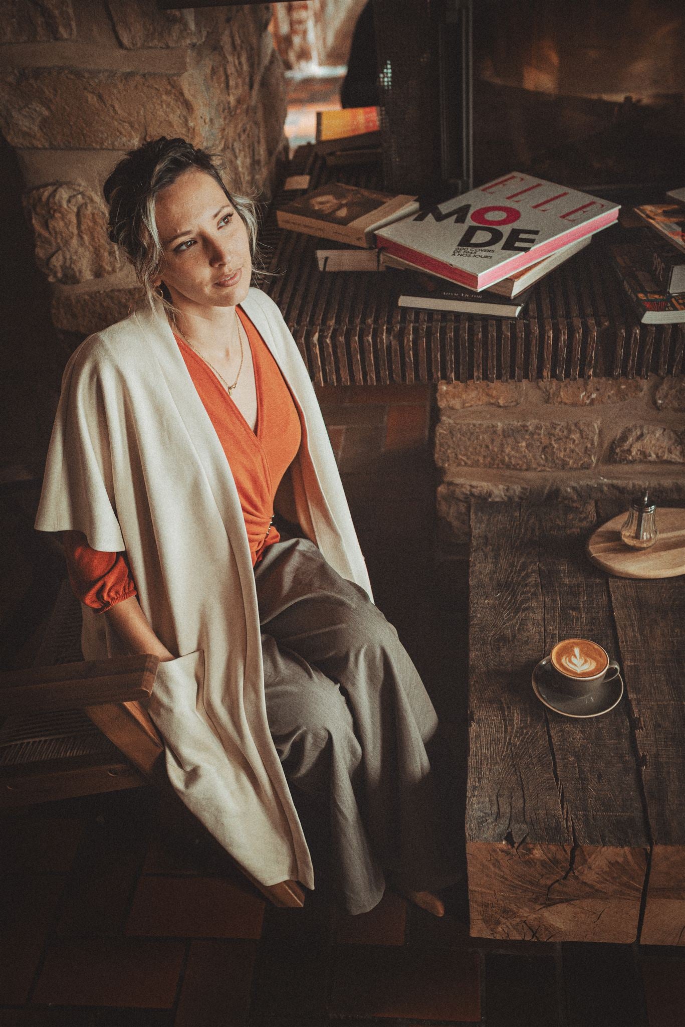 Veste longue kimono Barbara – Précommande