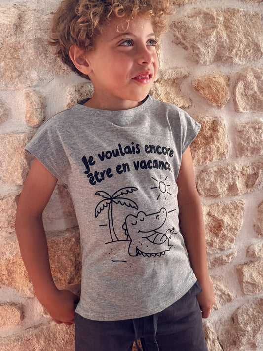 T-shirt Croco en vacances
