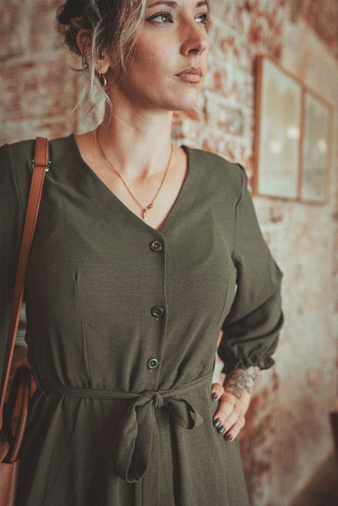 Robe Margaret - Olive