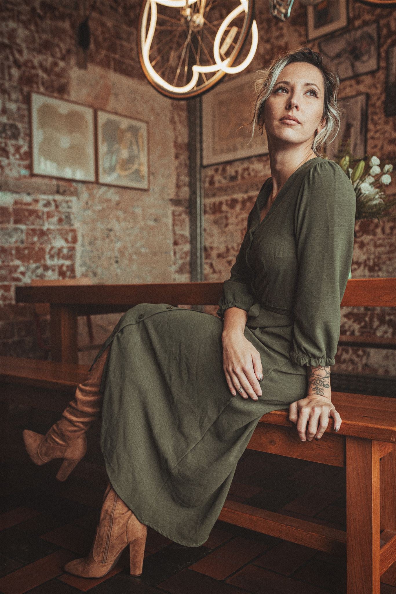 Robe Margaret - Olive