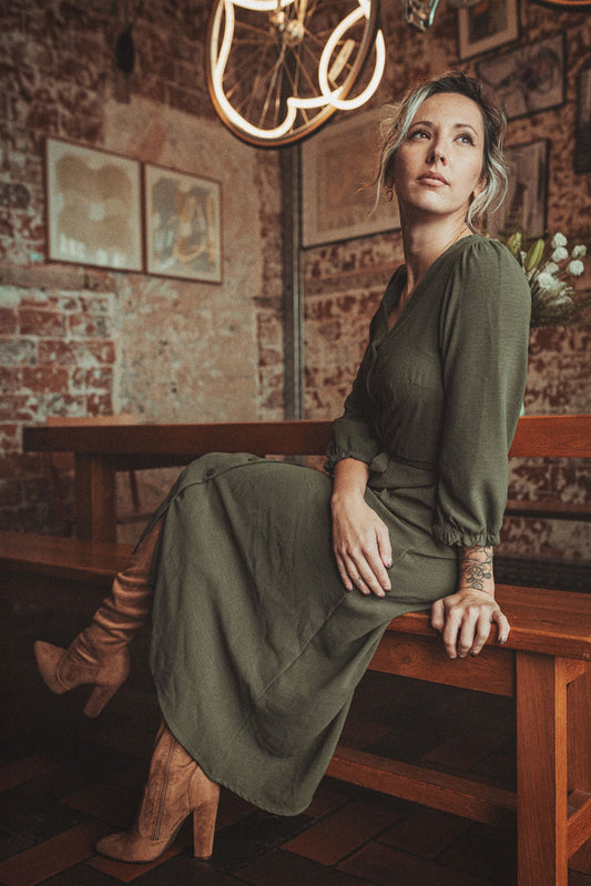 Robe Margaret - Olive