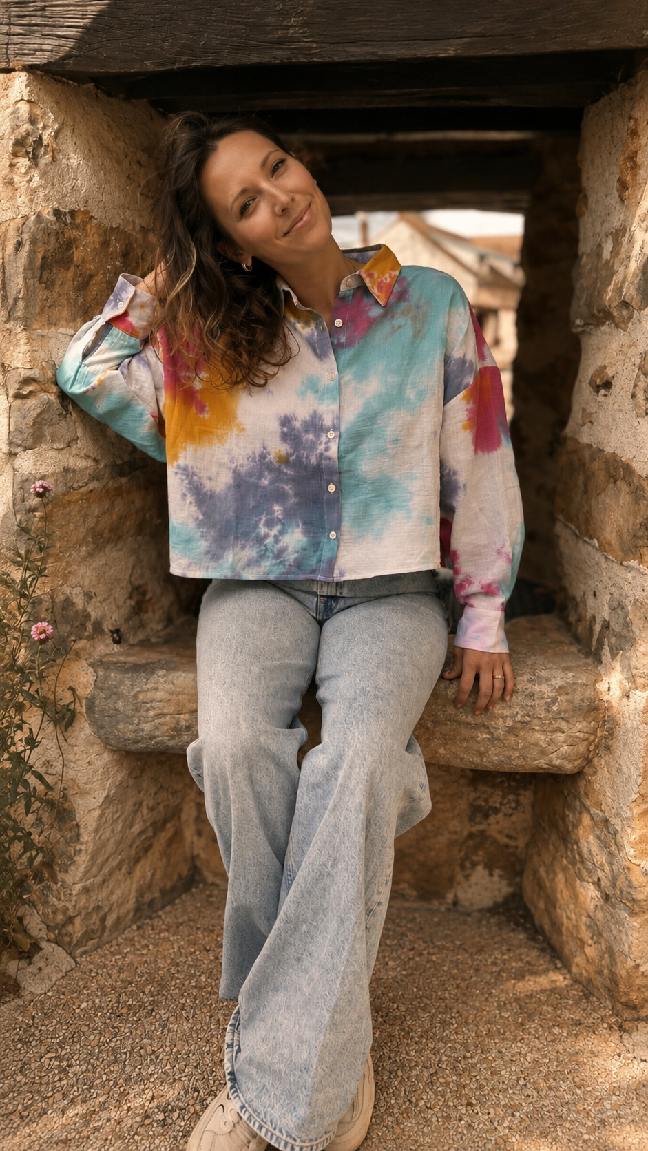 PRÉCOMMANDE MINI JANE - Gaze de coton multicolore