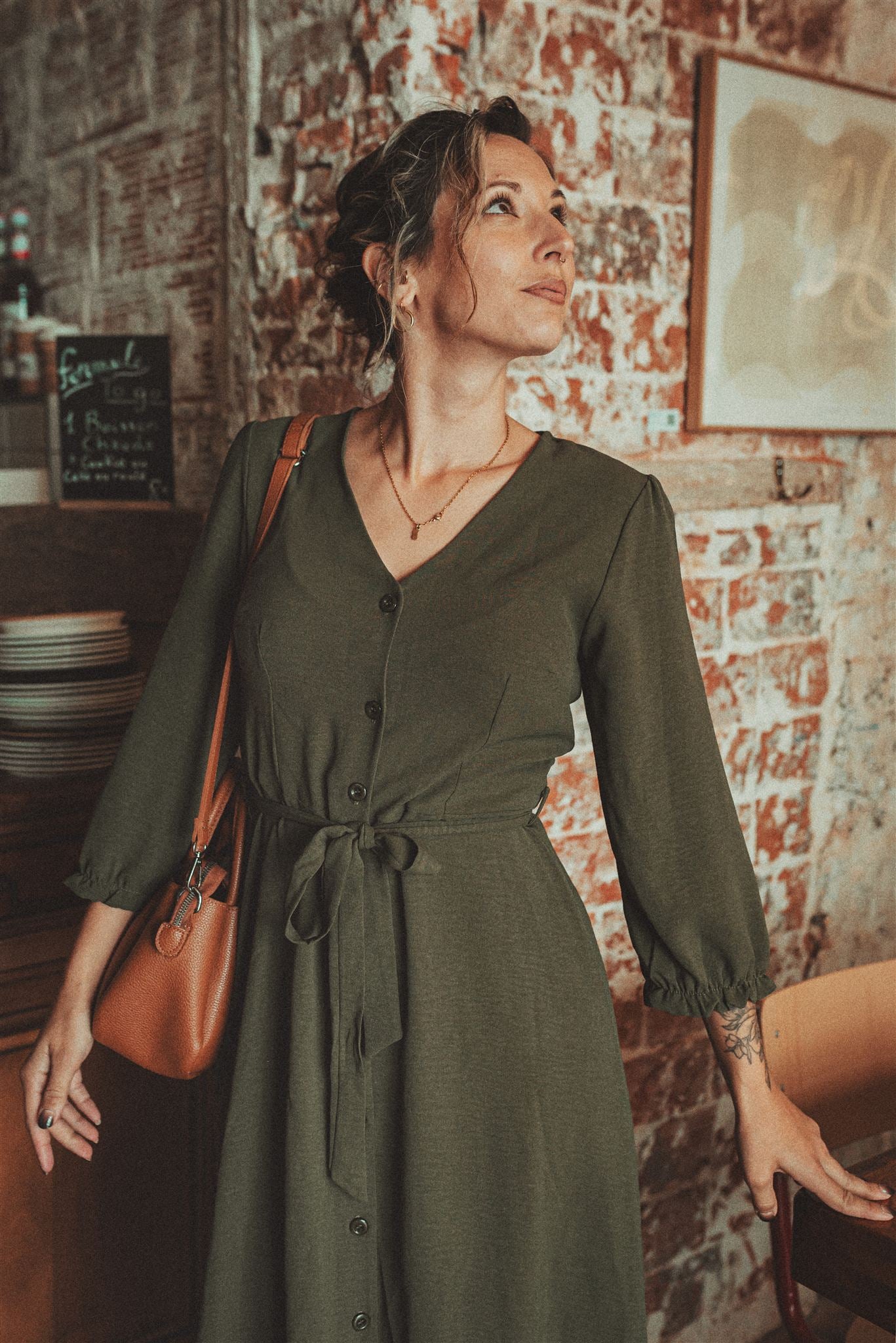 Robe Margaret - Olive