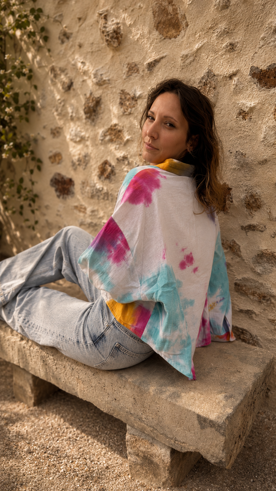 PRÉCOMMANDE MINI JANE - Gaze de coton multicolore